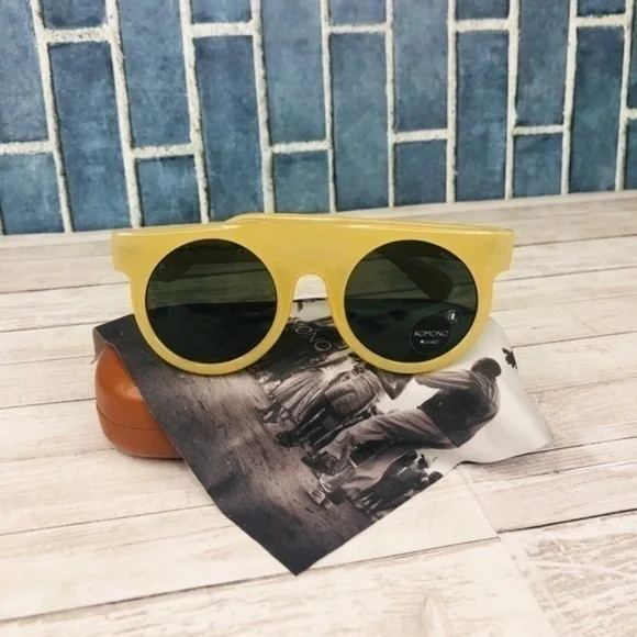 KOMONO Hippolyte Milky Bone Sunglasses ? (NEW)